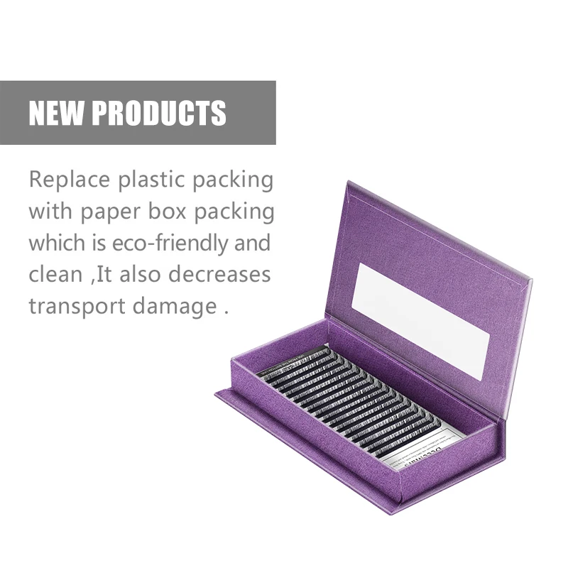 DeceMars 7mm 16mm Length Individual Eyelashes Russian Volume Eyelash Extensions Synthetic Lashes