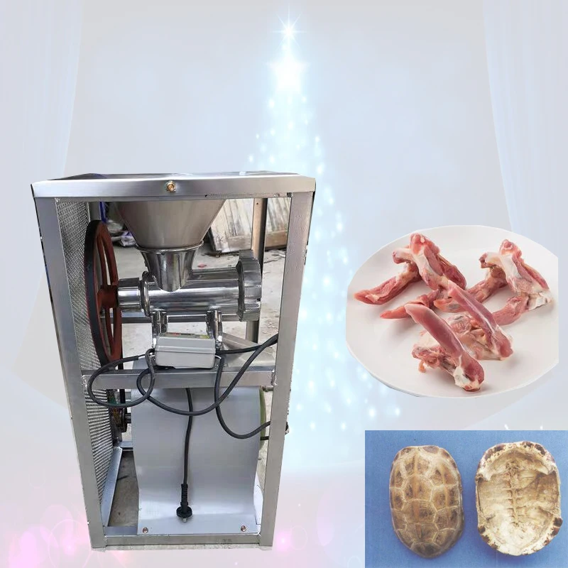 

Multifunction Electric Chicken FIsh Meat Bone Grinder Crushing Machine Duck Rack Crusher Shredder For Tortoise Feed