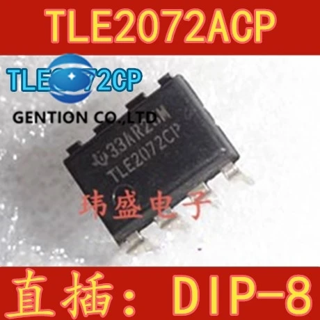 

10PCS TLE2072ACP TLE2072CP DIP-8 into the low noise high speed jfets input operational amplifier in stock 100% new and original