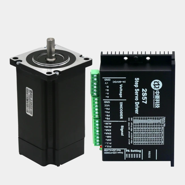 

Chinese factory low noise 2 phase high torque nema24 closed loop stepper motor and hybrid closed loop stepper motor driver