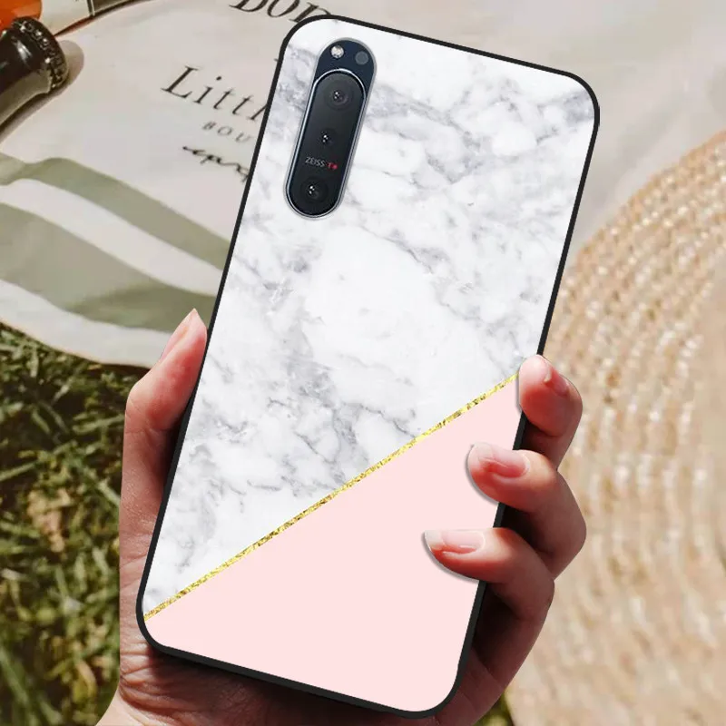 For Sony Xperia 5 II Case Silicon Back Cover Phone Case for Sony Xperia 5 II Cases Xperia1 III L4 Soft bumper coque Cool Fundas