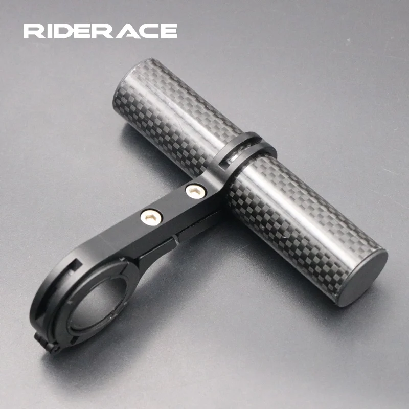 Bicycle Handle Bars Bracket Aluminum Alloys Carbon Fiber Stands Bike Headlight Computers Support Holders Cycling Extend Brackets