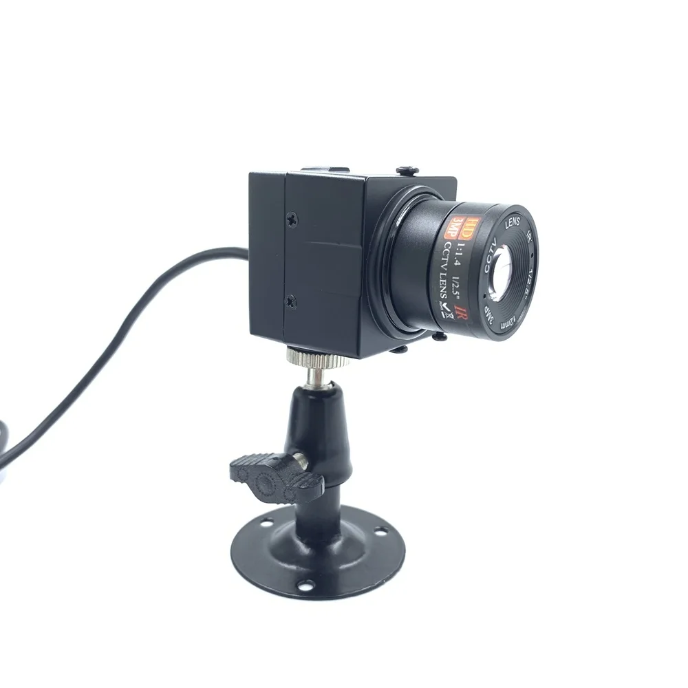 8 Мп 3264x2448 Автофокус/2,8 мм/4 мм/6 мм/8 мм/12 мм Фиксированный Объектив CS 38*38 мм машинное видение палочка и место машина мини коробка USB камера