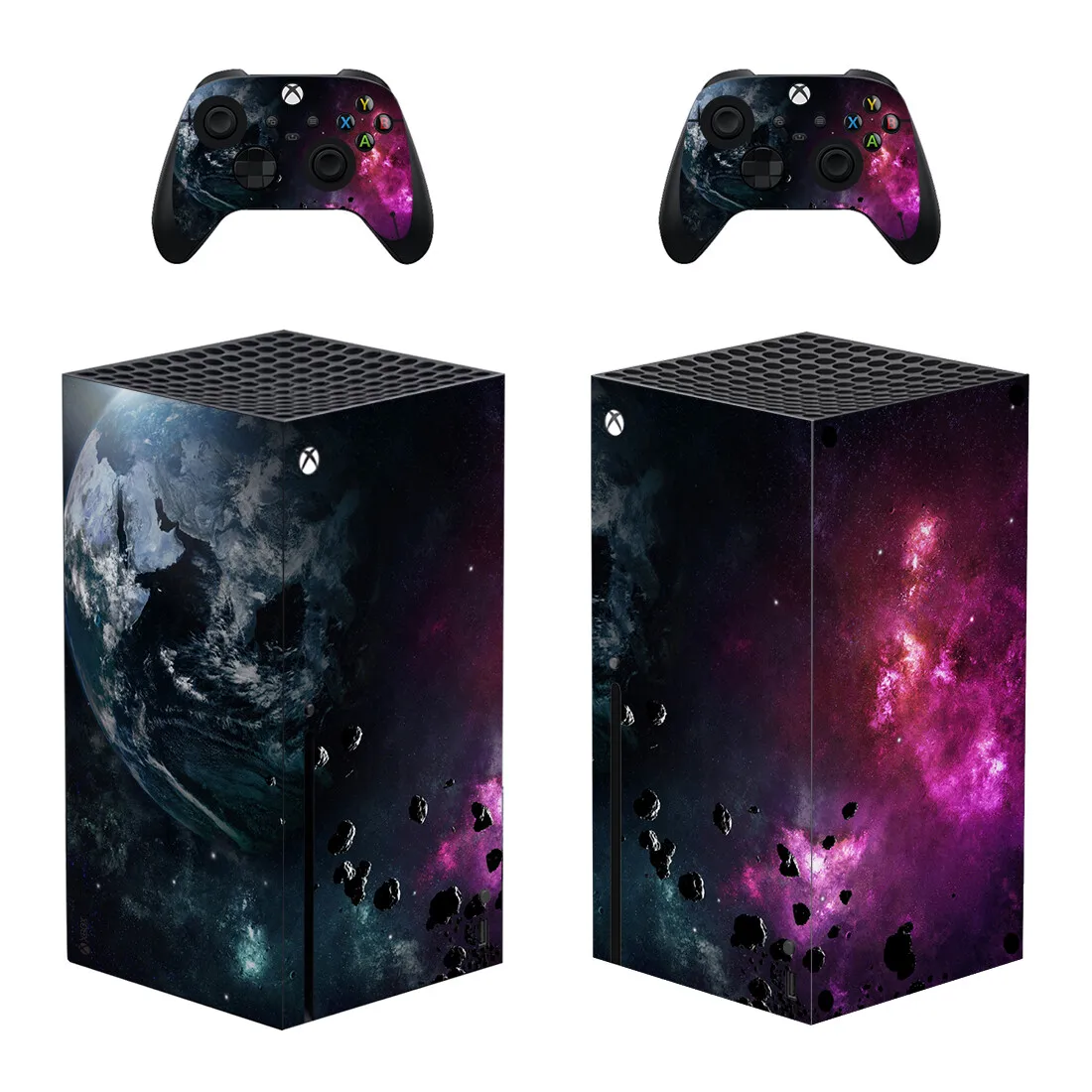 Star Style Xbox Series X Skin Sticker for Console & 2 Controllers Decal Vinyl Protective Skins Style 1