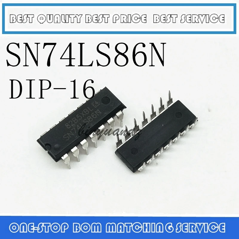 

20PCS SN74LS86N SN74LS90N SN74LS112N SN74LS138N SN74LS151N SN74LS160N SN74LS161N SN74LS192N SN74LS393N DIP-16