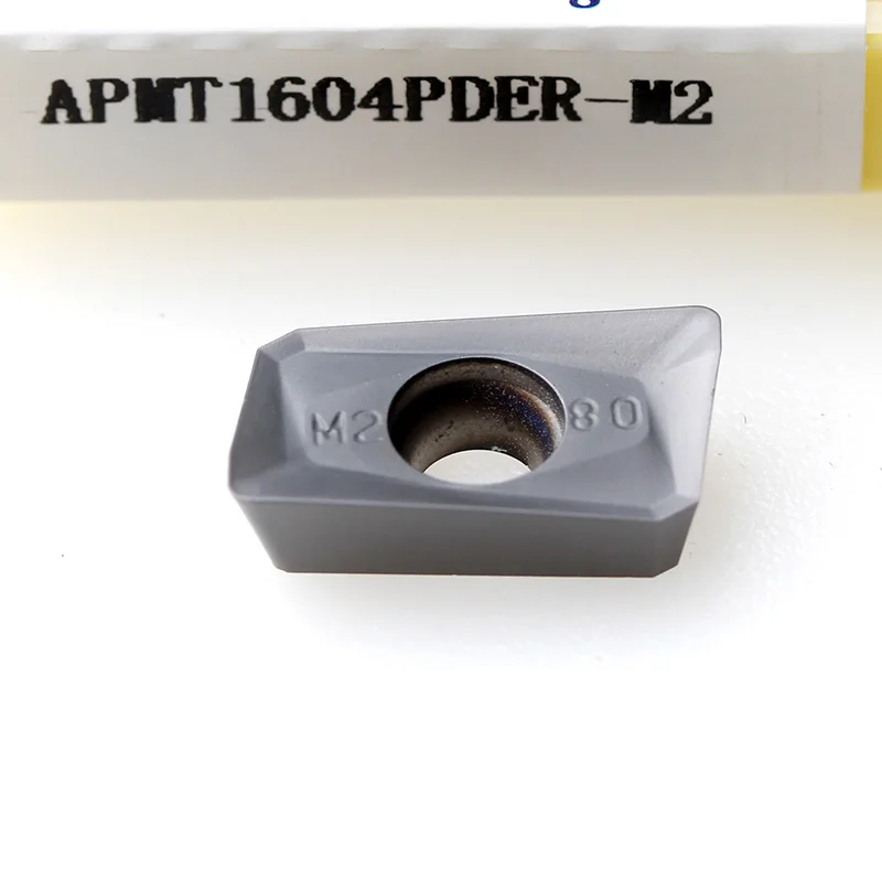Hoja de fresado Original Dasan para acero inoxidable, insertos de carburo GM APMT1604PDER M2 APMT1605 XM APMT160420 APMT1135 H2, 10 unidades