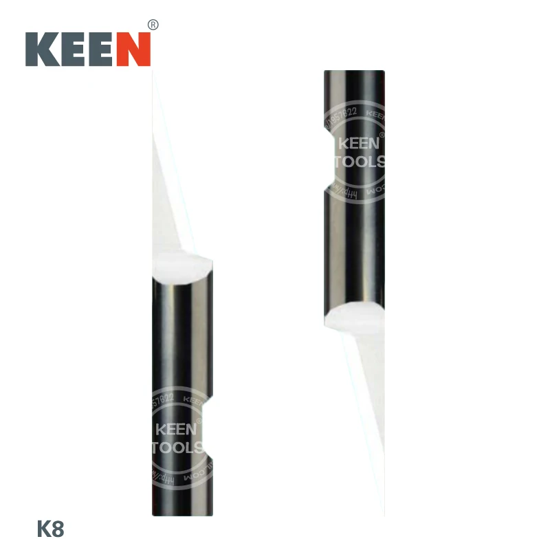 Keentools 텅스텐 카바이드 Esko 진동 블레이드 나이프, 6mm, 8mm, 2 개/로트