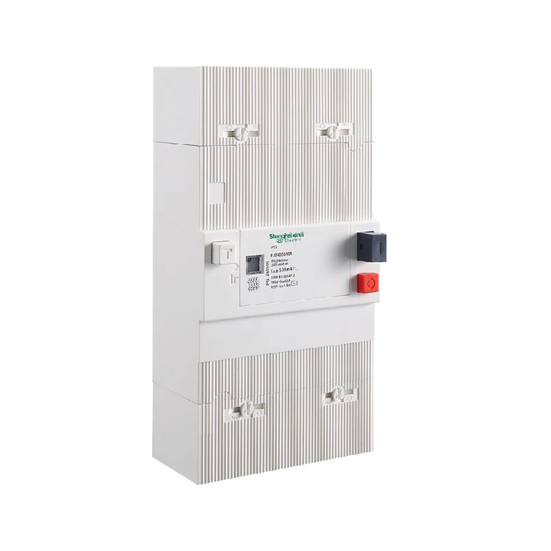 

PG 5-60A 4P Adjustable Low Voltage Air Switch Residual Current Circuit Breaker With Over and Short Current Leakage Protection