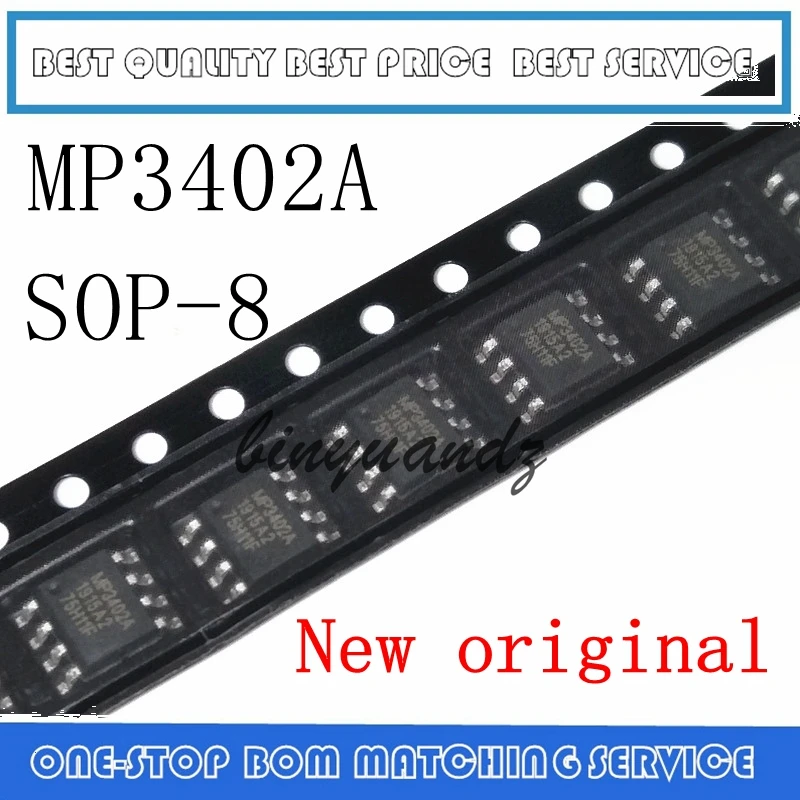 MP3402A MP3402 SOP8 동기 부스트 충전 모바일 전원 관리 칩 LED 전원 디스플레이 IC, 20 개-100 개