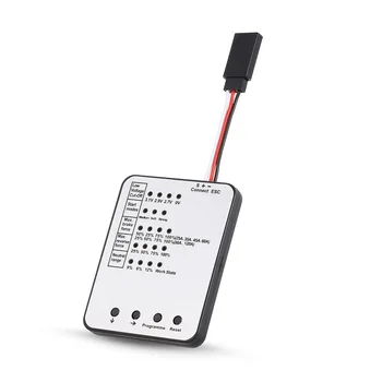 Surpass Hobby LED 프로그래밍 카드, Racerstar 25A/35A/45A/60A/80A/120A ESC 프로그래머용