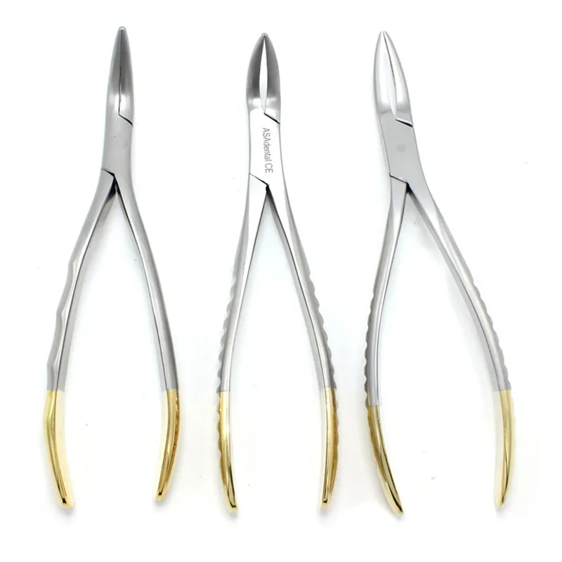 

Dental Root Fragment Minimally Invasive Tooth Extraction Forcep Tooth Pliers Dental Instrument Curved Maxillary Mandibular Teeth