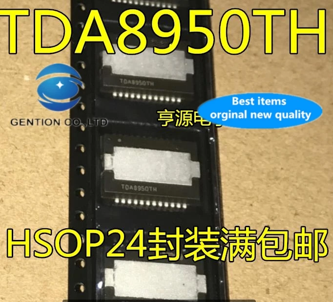 1pcs real photo 100% new and orginal  TDA8950 TDA8950TH 340 w class D audio amplifier HSOP - 24