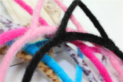 New fashion Harajuku style little devil cat press hair plush cat ears headband