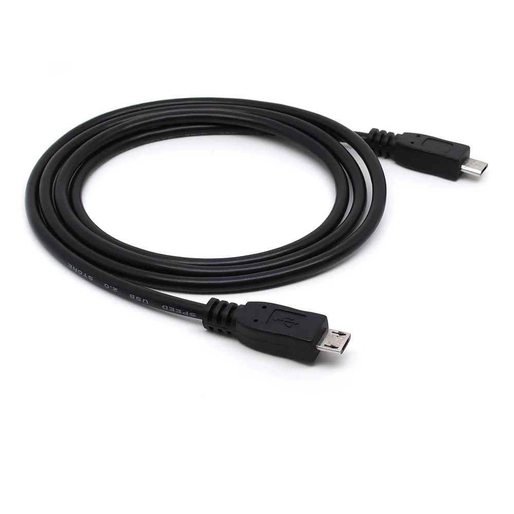 

1M Micro USB Cable micro USB male to Micro male data cable for mobile phone and tablet