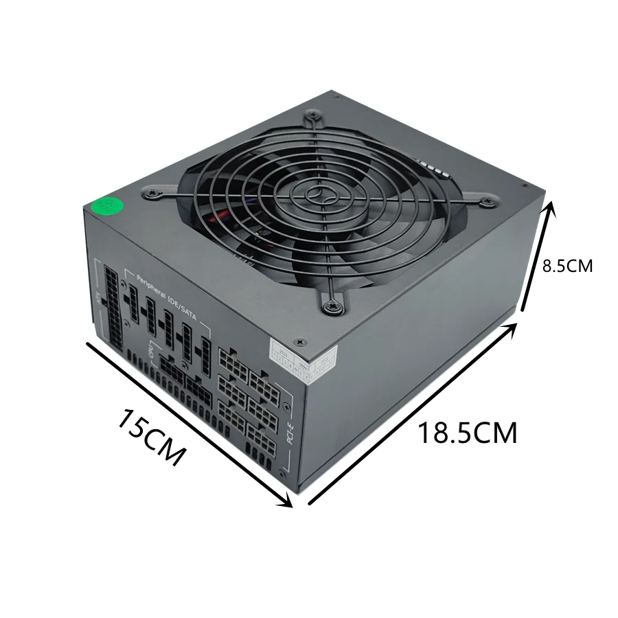 Imagem -06 - Fonte de Alimentação Modular Completa do Mineiro de 1800w Psu 110v 220v Placa Gráfica para a Mineração Atx Psu 20 Mais 4pin Duplo Cpu pc Fontes de Energia