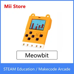 STEAM Education Kittenbot Meowbit, With Microsoft Makecode Arcade Python Grahical Programming Building Blocks Toys For Children