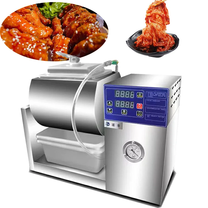 Chicken Wing Marinating Machine Vacuum Marinating Machine Pickling Machine Steak Pork Vegetable Marinating Machine With Timing C