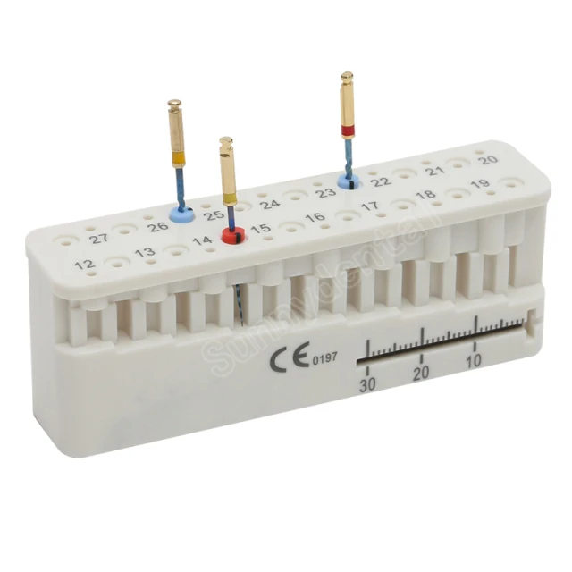 Dental Retreatment D Files Endo D1-D3 D1 D2 Files Dental Rotary Files for Root Canal Cleaning Files Dental Endodontic Instrument