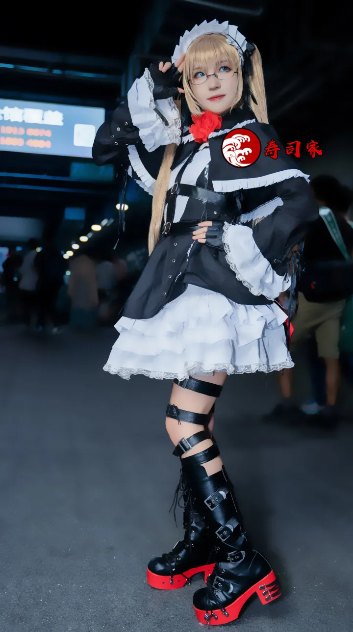 Anime Game Marie Rose Cosplay Costume Women Cute Lolita Dress Halloween Carnival Uniforms Custom Made 110