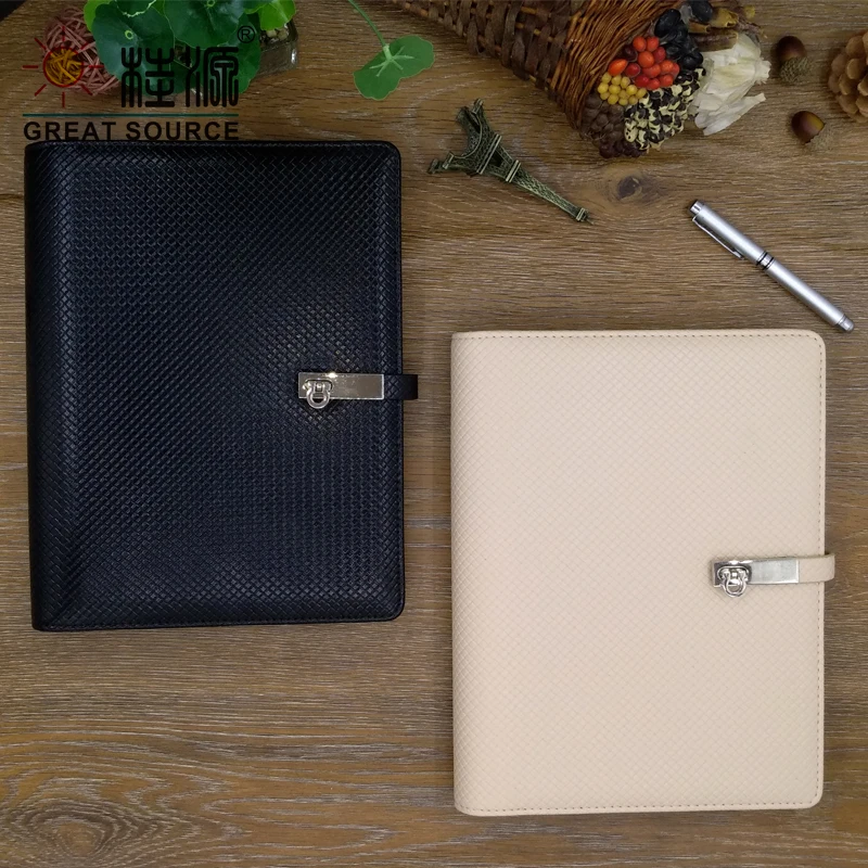 Makeasy Record Notebook Cover B5 Loose Leaf Paper Binder Folder Writing Color Ballpoint Document Pocket Gift Set School Binder