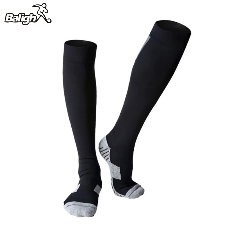 

Balight Adult Kids Professional Soccer Socks Football Club Breathable Knee High Training Long Stocking Sports Sock for Boys Girl