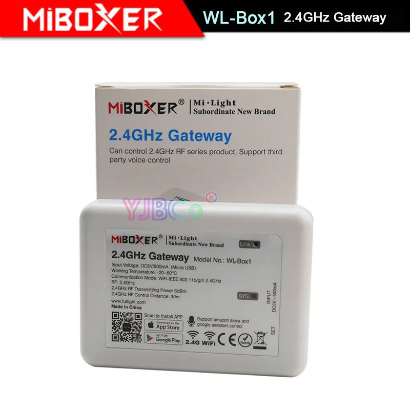 Mando a distancia inalámbrico 2,4G RF, temperatura de color de un solo Color RGB, RGBW, RGB + CCT, tira de led, WiFi, iBox, luz inteligente FUT039