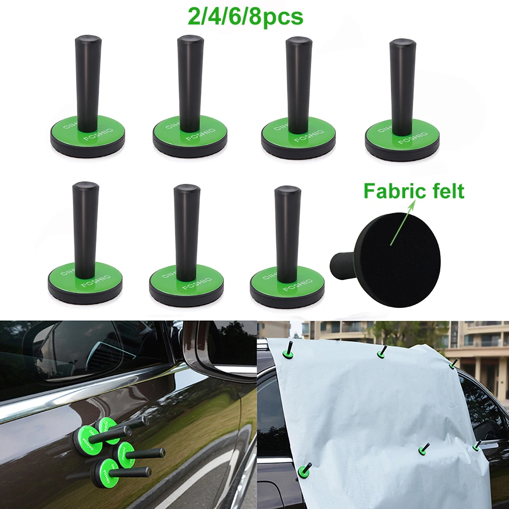 

EHDIS Carbon Fiber Film Magnetic Holders Car Goods Accessories Vinyl Wrap Sticker Fix Tool Window Tint Foil Gripper Sign Marker