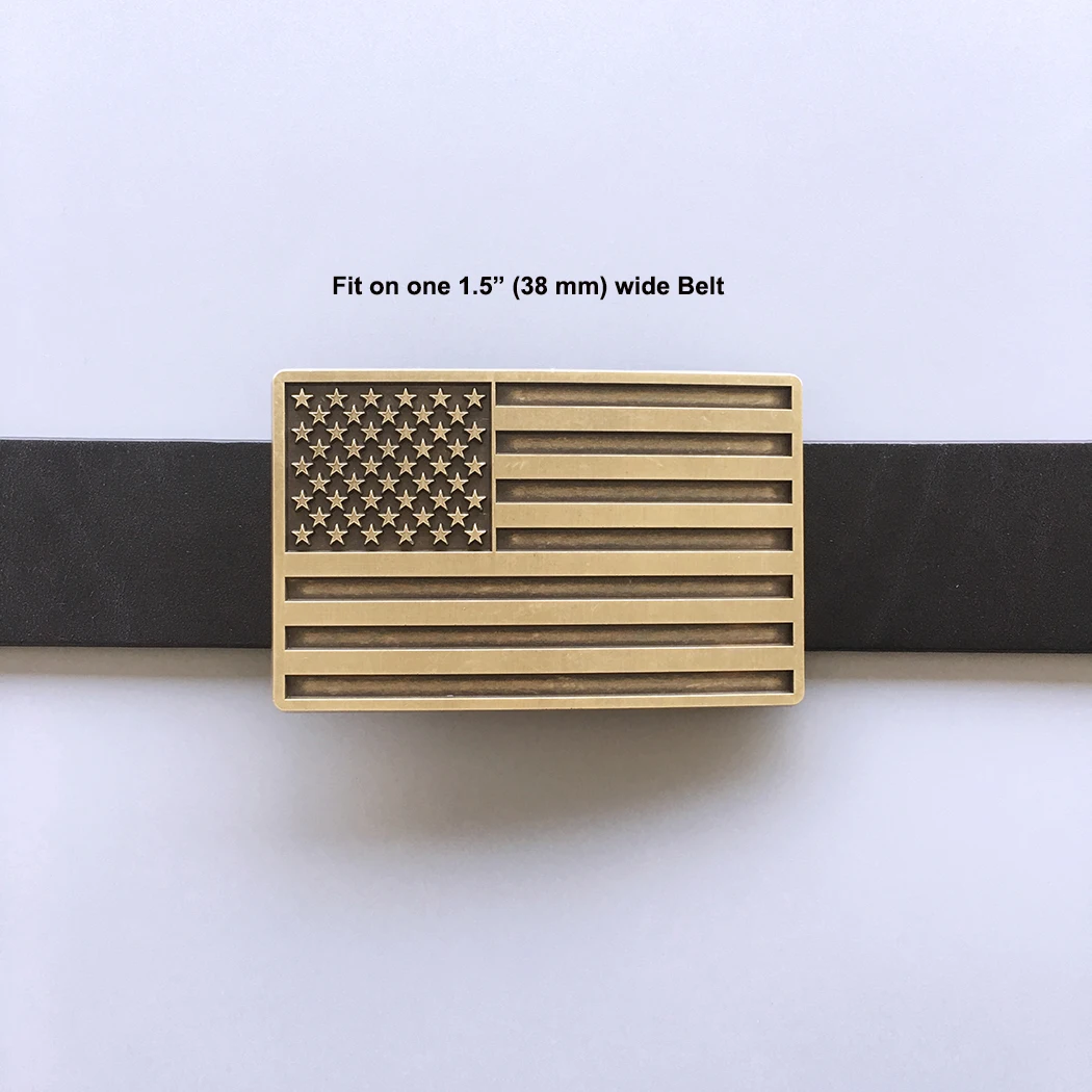 Mens Belt Buckle New Vintage American USA Flag Rectangle Belt Buckle Gurtelschnalle also Stock in US BUCKLE-FG028AB