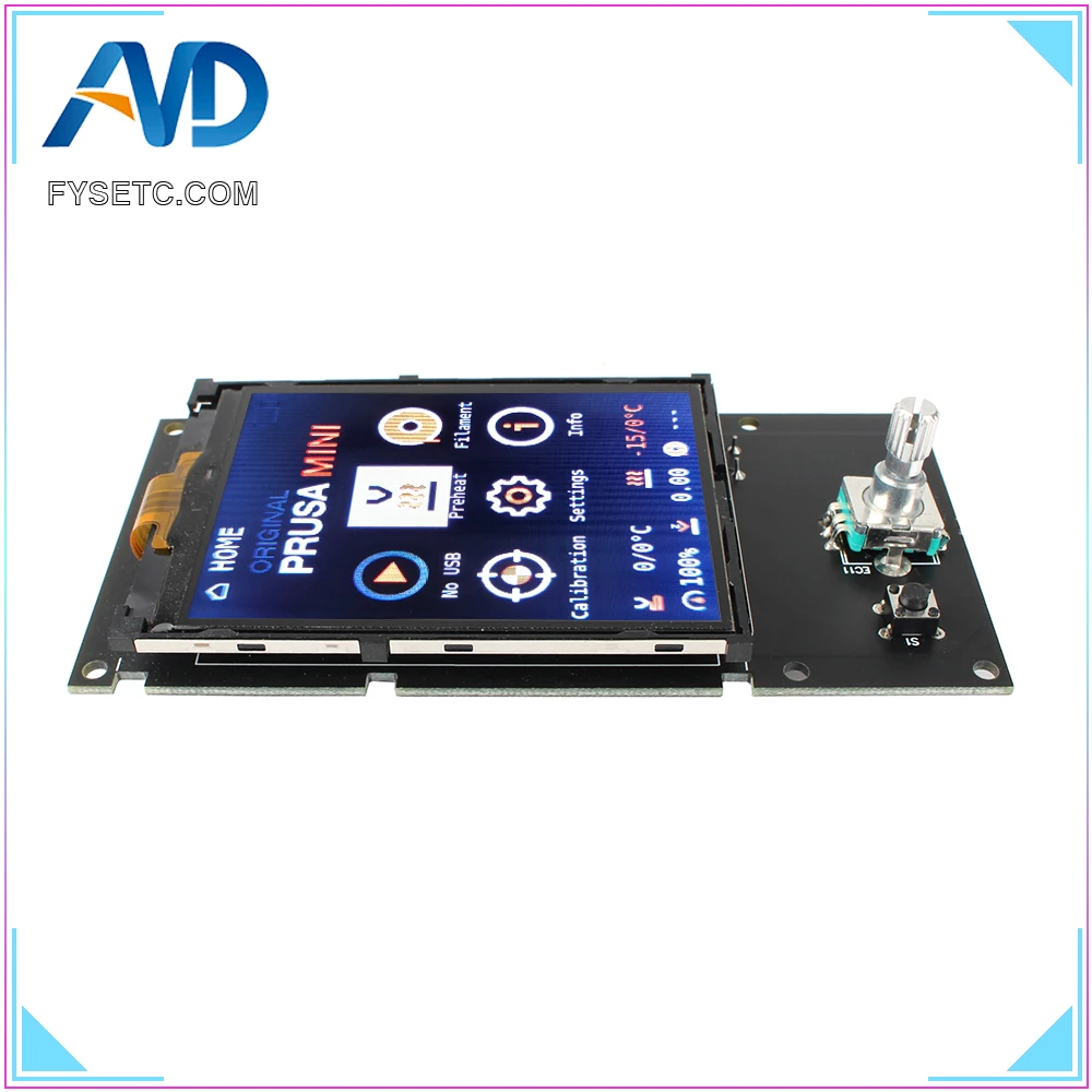Prusa mini display led 2.8 polegadas e 3.2 polegadas adequado para montagem e atualização de impressora mini 3d prusa adequado para jogar diy