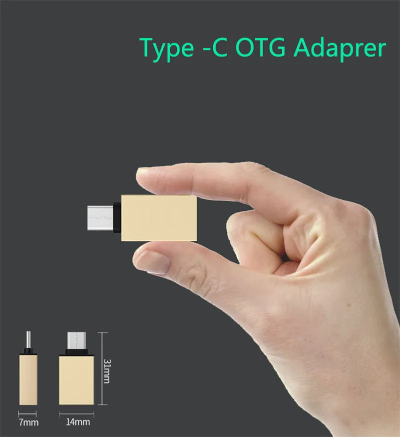 

USB Type C OTG Adapter Converter for huawei P20 Mate 30 lite nova 7 6 honor 9 note 10 magic 2 play view 20 mattebook meizu1516th
