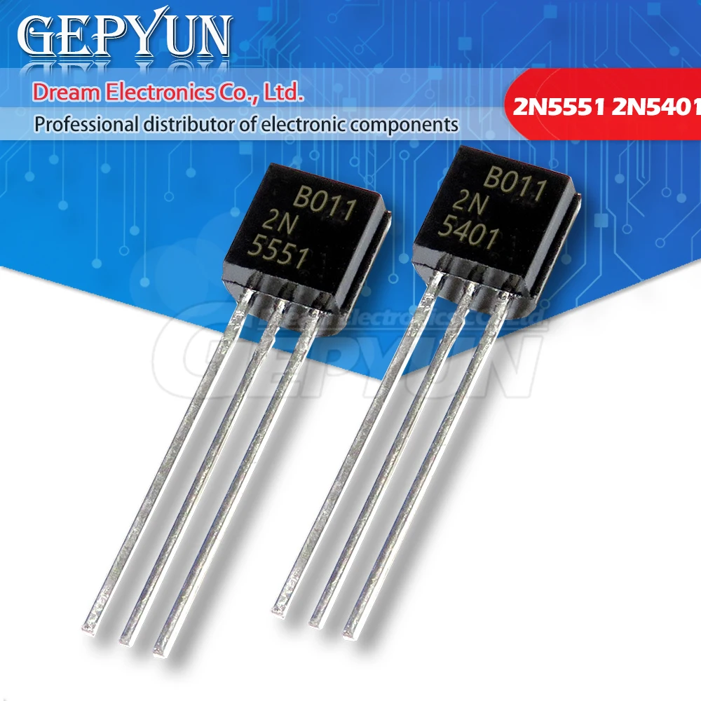 100PCS 2N5551 2N540…