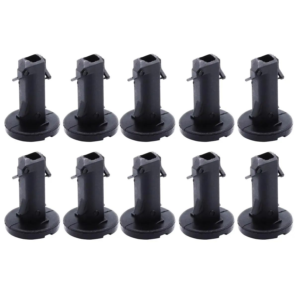 10pcs Car Tow Hook Cover Towing Cap Eye Clips Rear Front Bumper For Land Rover Discovery 4 LR4 Range Rover Sport Velar LR012844