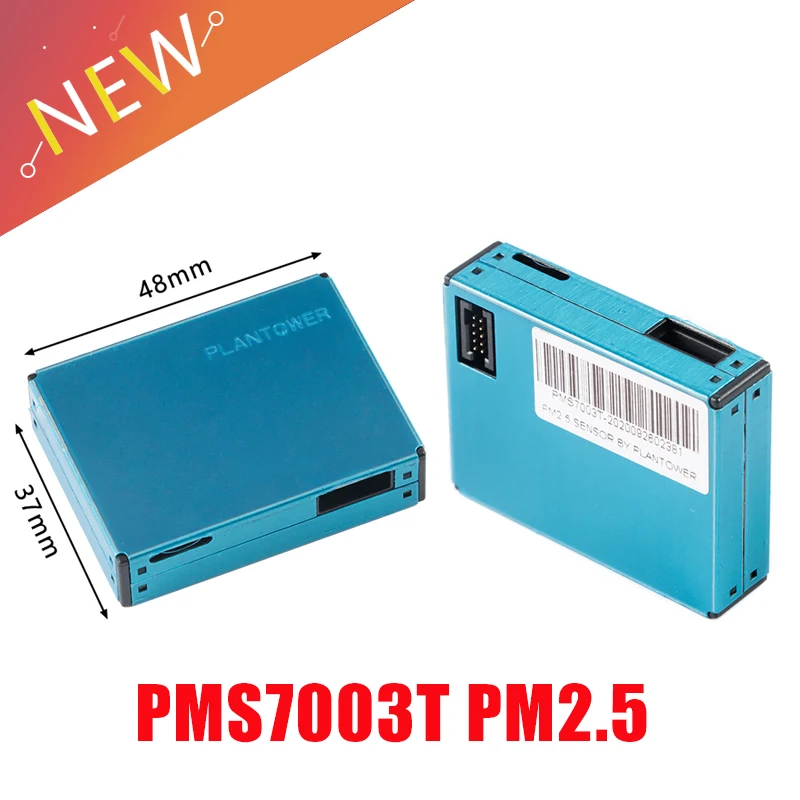 

PMS7003T PM2.5 temperature and humidity integrated detection sensor module PM2.5 Air Particle Dust Digital Laser