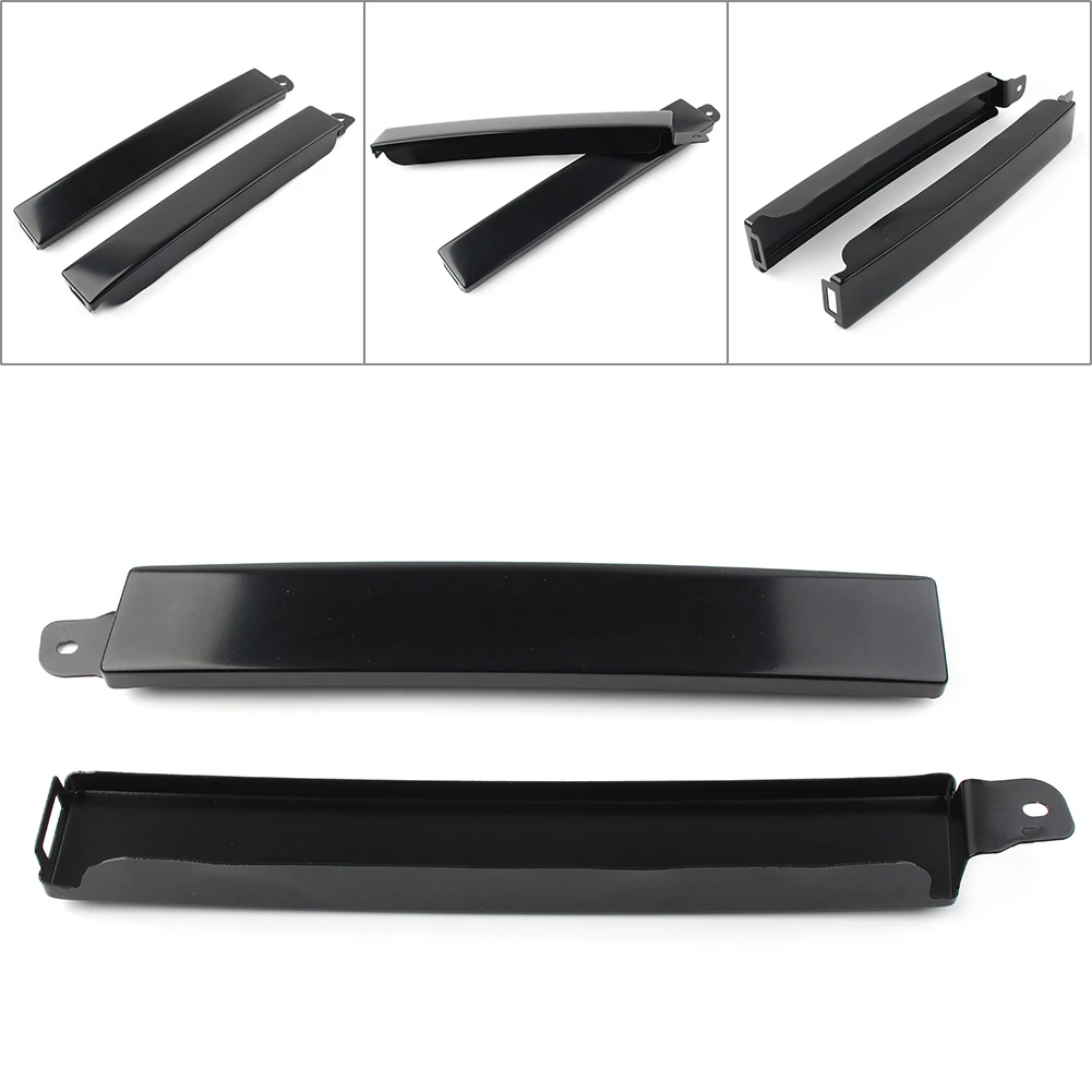 

2Pcs Car Front Bupmer Headlight Filler Trim Panels For 1996-2002 4Runner Grille Lower Panel Cover Black LH & RH