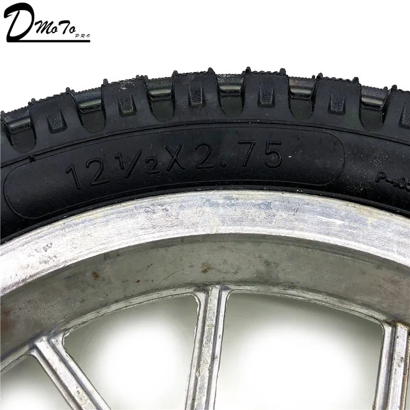 One Rims+Tyres 12.5 x 2.75 Rear Wheel Or Front  Wheel  47 49cc Mini PIT Monkey Pocket Dirt Bike