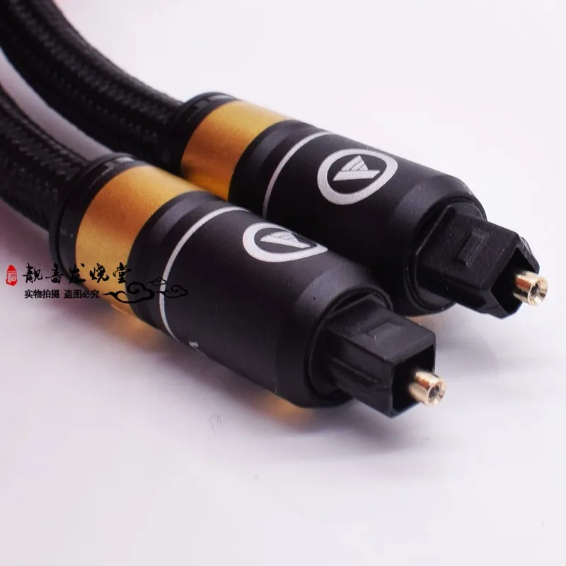 HIFI Audio 4-core ODR Fiber Optic Cables Optical Fiber spdif Cable Professional 5.1 dolby DTS for DAC / Digital Interface