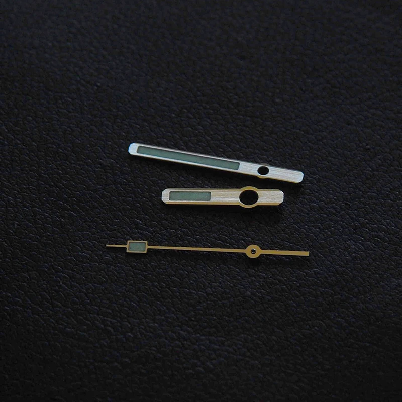 Green Luminous Watch SKX007/SRP777 Hands Set for NH35 NH36  62MAS Watch Movement Three Pointers Green Luminous Needles