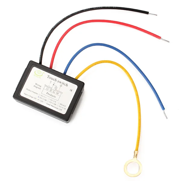 4 Mode On Off Touch Dimmer Switch XD-613B For Glass Body LED Lamp