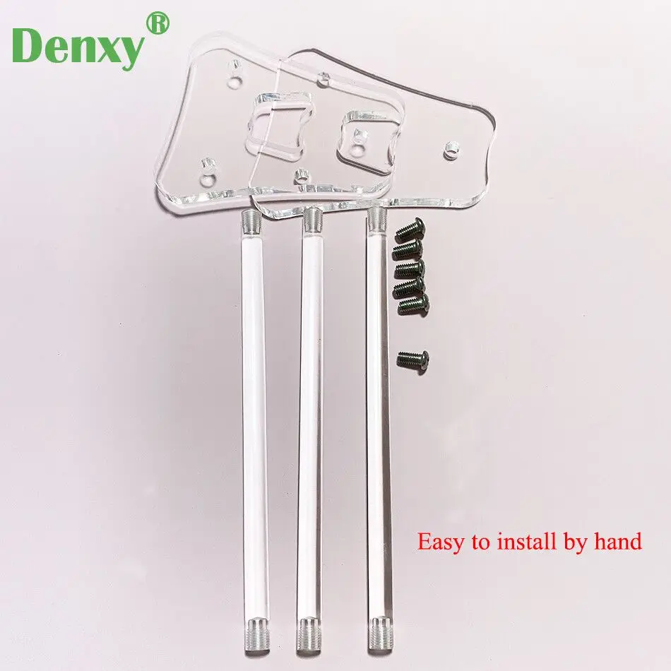 Denxy 1pc Thick High-Quality Dental Pliers Stand Clear Acrylic Instrument Rack Pliers Shelf  Dental Accessories