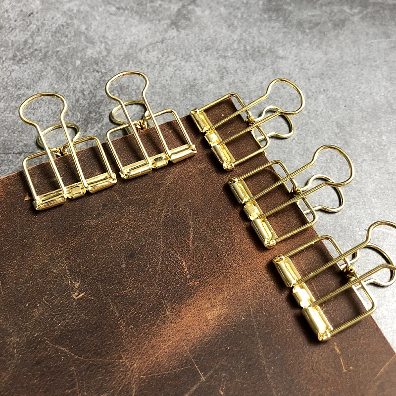 

DIY leather craft stick cutting metal assistant clamp 10pcs/lot