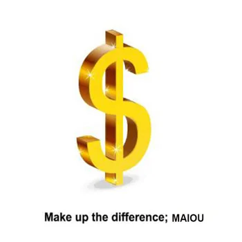 Links de transporte especiais, compensar a diferença de preço do seu pedido, custo remoto de frete dinheiro diferente