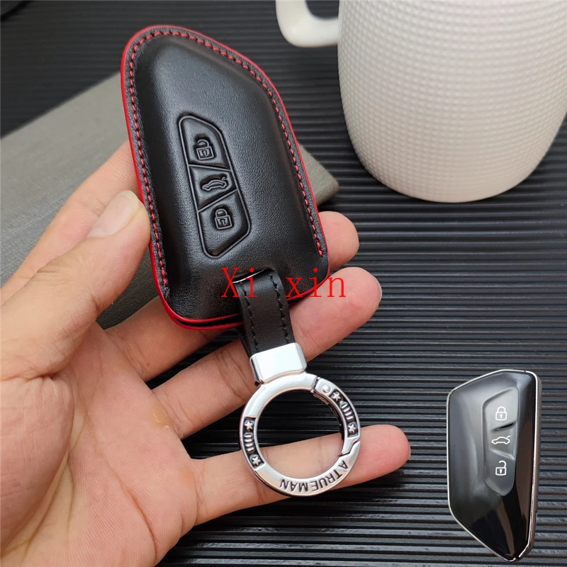 

For Volkswagen 2021 Golf 8 talagon x talagon pro For Skoda Octavia ID4id6x leather special key case keychain case