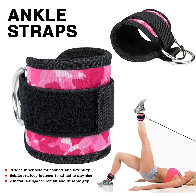 The Best Ankle Strap For Cable Machines Premium Padded Ankle Straps For Kickbacks Leg Extensions Glute Workout Leg Straps