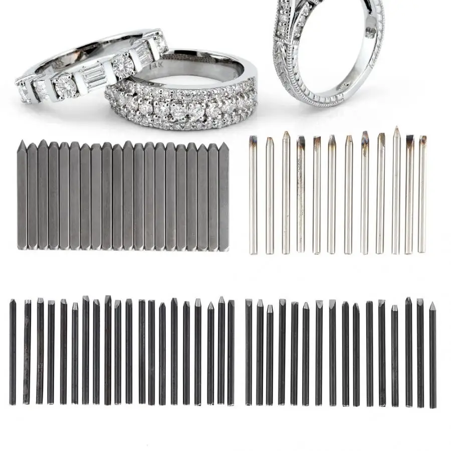 Pro Jewelry Anvil Chisel Equipment Kit for Jewelry Processing Making Carving Tool Jeweler DIY Hand-carved Jewelry Goldsmith Tool