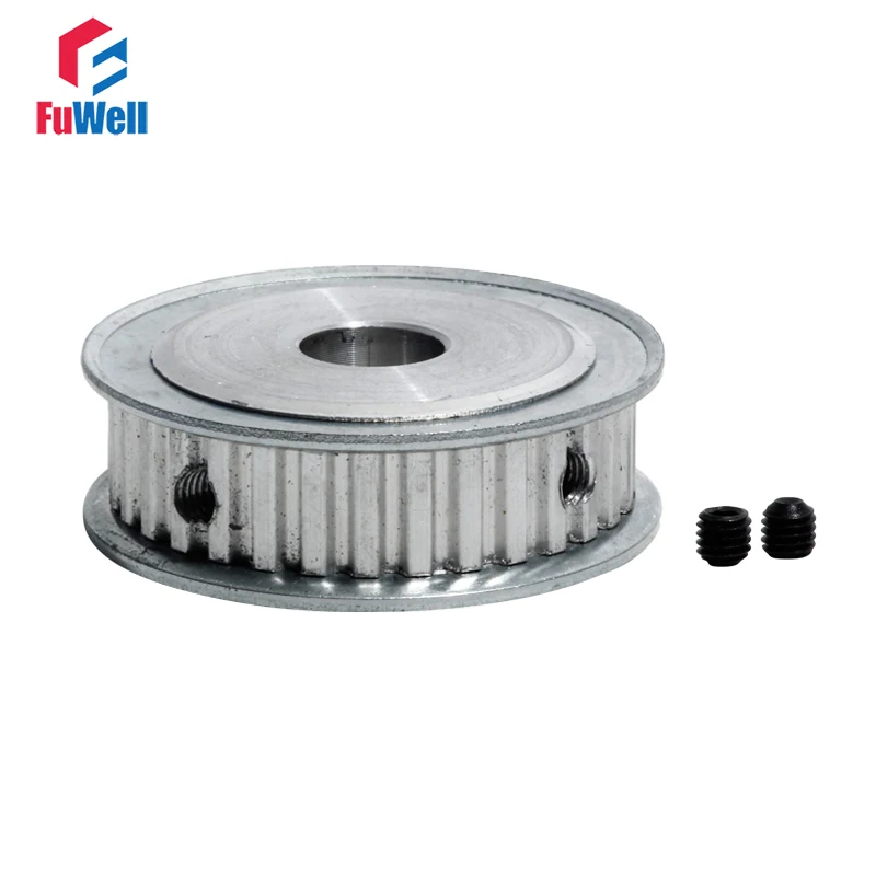 Timing Pulley XL-32T 11mm Belt Width Transmission Belt Pulley 10/12/14/15/16/20/25mm Bore XL 32Teeth Synchronous Gear Pulley