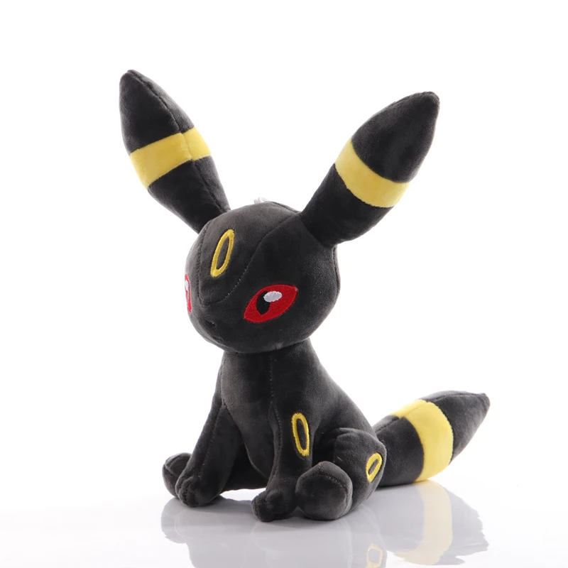 1pcs 25cm 1pcs Umbreon Plush Toys Dolls kawaii Umbreon Pendant Clip Soft Stuffed Plush Doll Peluches Gifts for Children Kids