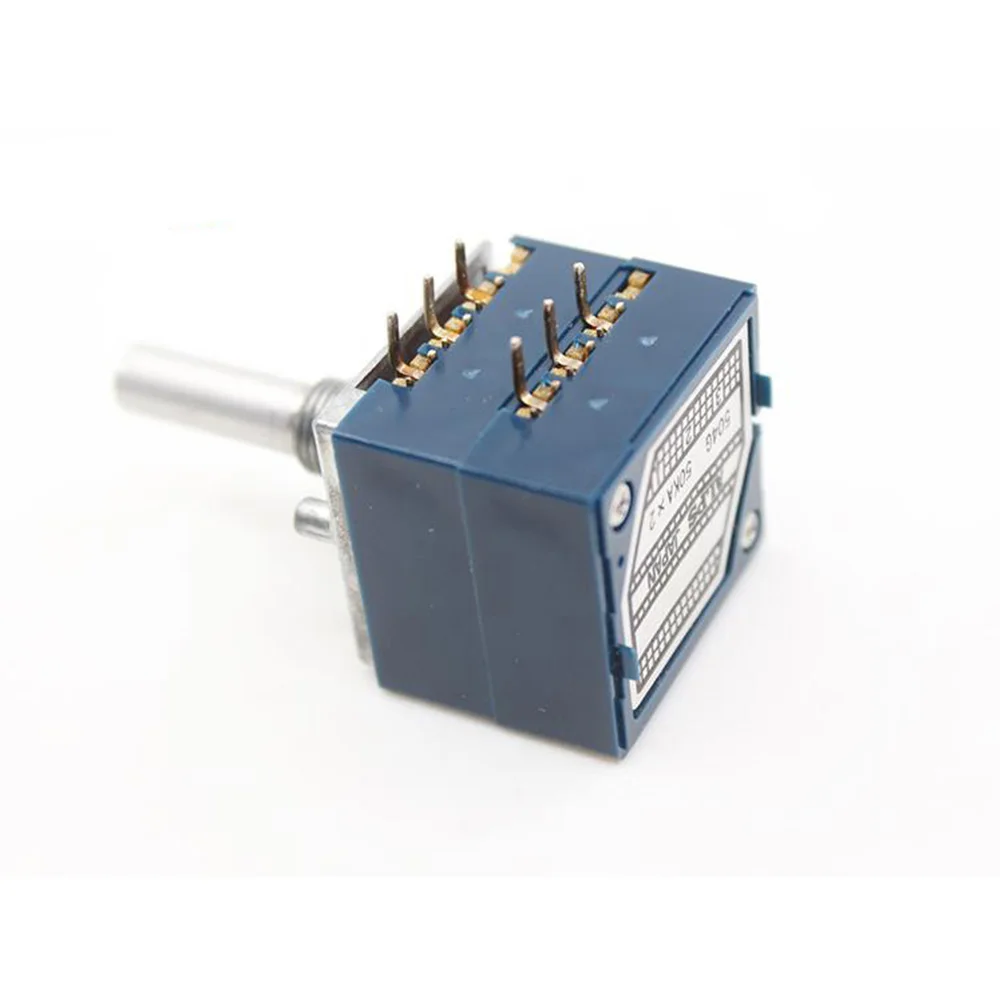 1 Pcs Alps Universal 27 Jenis 50KA Putaran Poros 50KA HIFI Demam Potensiometer Volume Switch