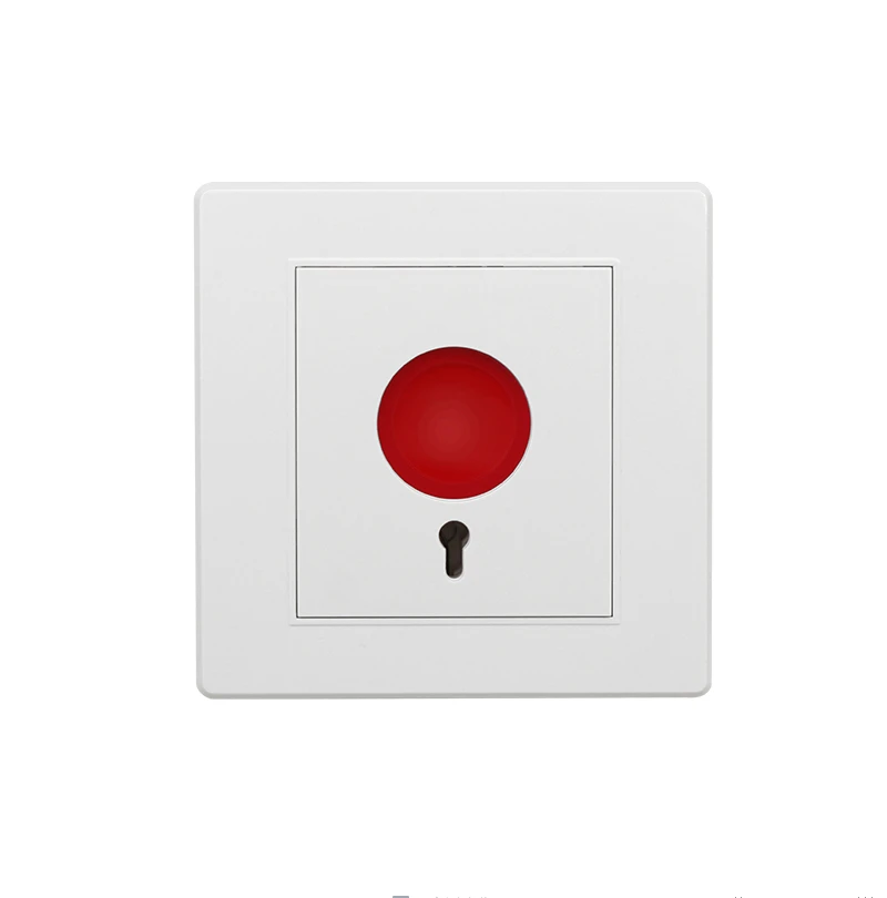 

NC NO Signal output Options Security Alarm accessories Push Panic Button Fire alarm Emergency Press Switch