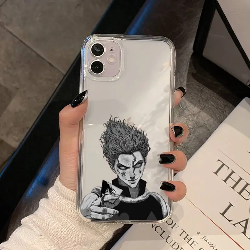 YNDFCNB Anime Hunter x Hunters Hisoka Phone Case for iphone 13 11 12 pro XS MAX 8 7 6 6S Plus X 5S SE 2020 XR cover