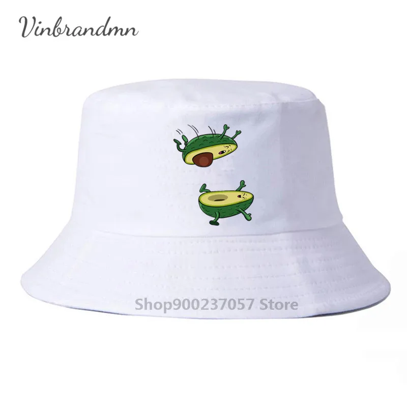 Parody The avocado jump sex Fisherman Hat Funny sexy avocado Comic kamasutra gag  humor food meme Panama Bucket Hat